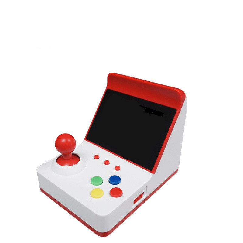 A6 Handheld Game Console Mini Retro FC Red and White Machine