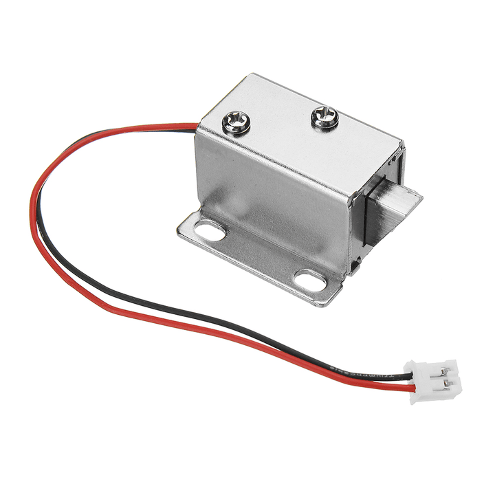 12V DC 0.43A Cabinet Electric Lock Assembly Solenoid Drawer Door Lock 27X29X18Mm