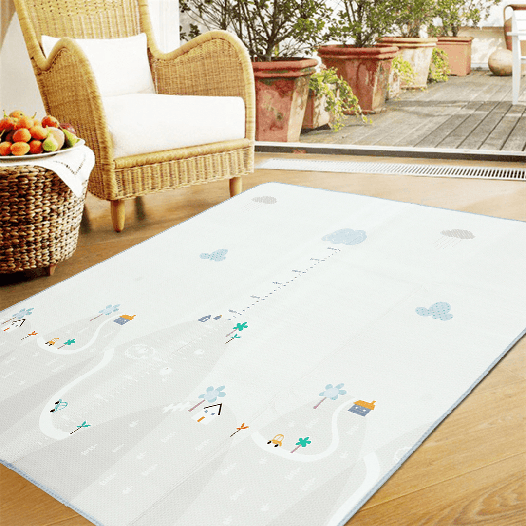 Baby Play Mat Toddler Playroom Activity Rug Nursery Dual Sided Carpet Blanket