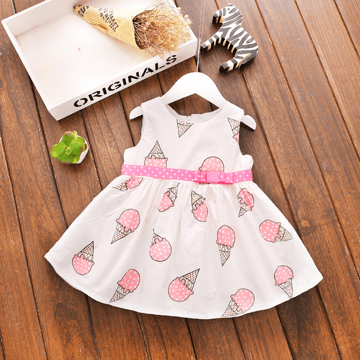 Female Baby Girls Summer Dress Cotton Dress 0-3 Years 1 Baby Girl Princess Skirt Dress