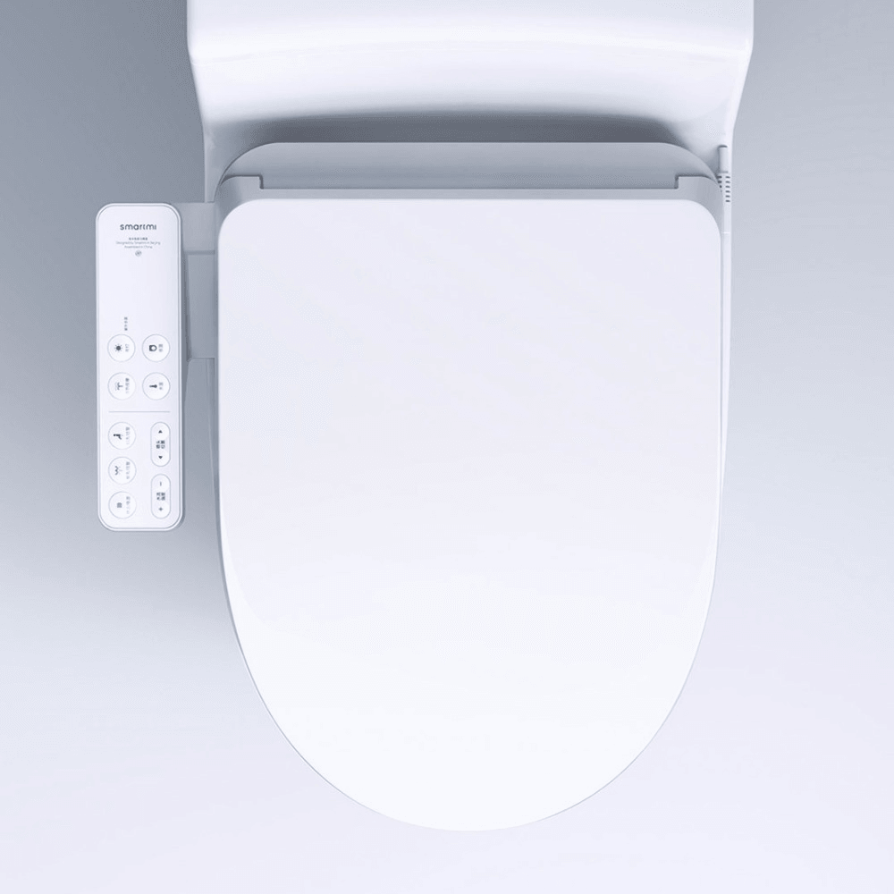 SMARTMI Multifunctional Smart Toilet Seat Covers LED Night Light 4-Grade Adjust Electronic Bidet