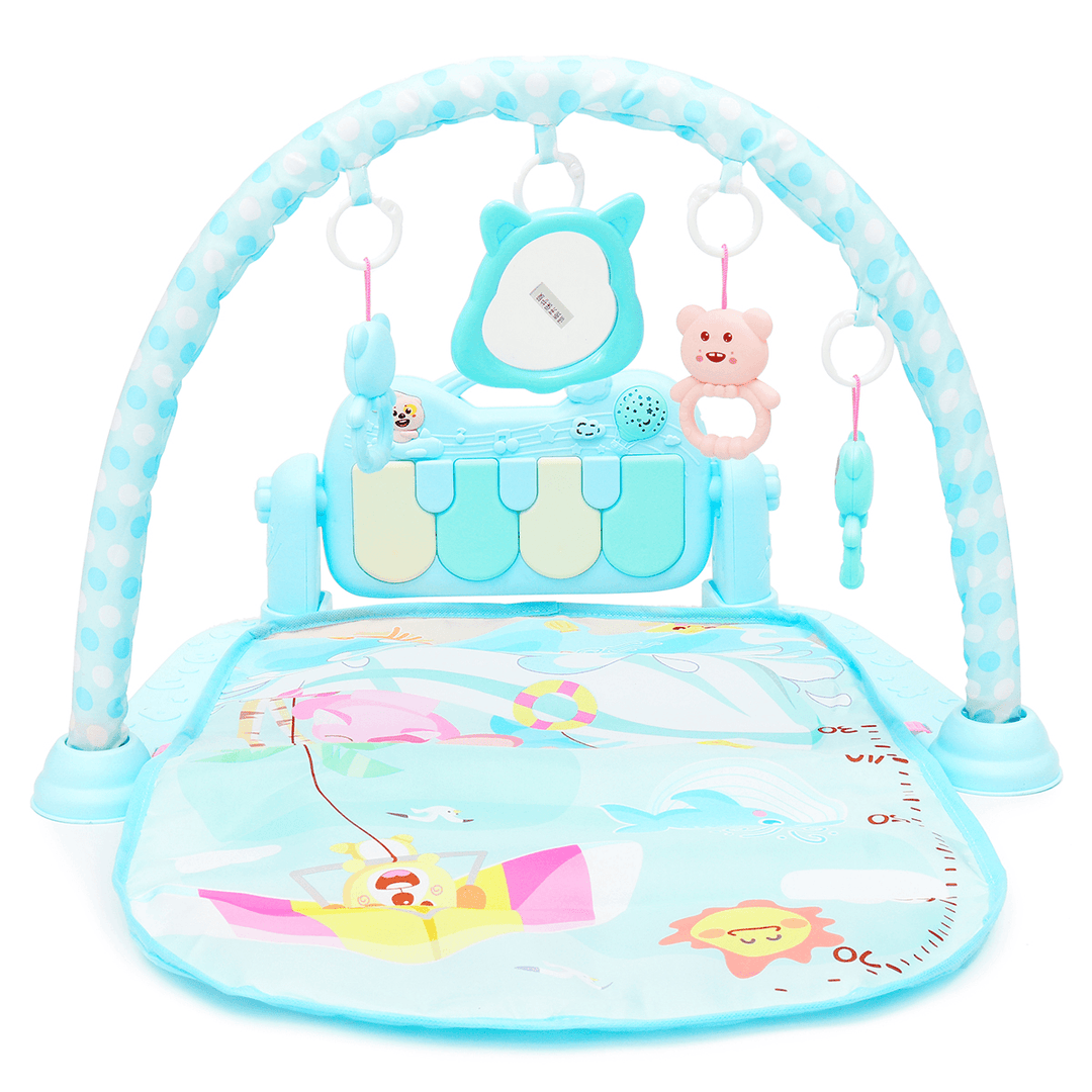 3 in 1 Baby Infant Gym Play Mat Fitness Music Piano Pedal Educational Toys USB Baby Play Mat