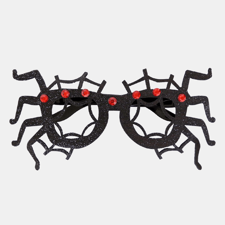 Unisex Felt Cloth Halloween Glasses Children Spider Pumpkin Skull Funny Party Decoration Glasses - MRSLM