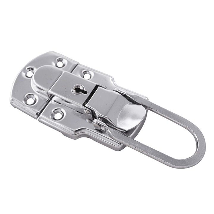 6401B 90×50Mm Chrome Plated Drawbolt Closure Latch Case Latch Key Locking