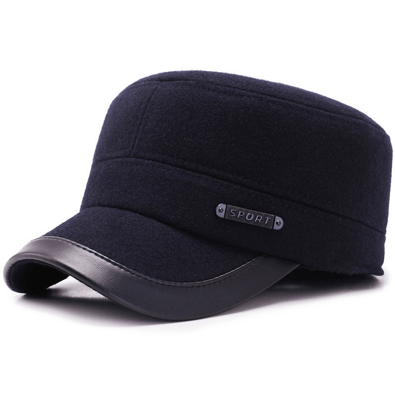 Middle-Aged and Elderly Hat Men'S Winter