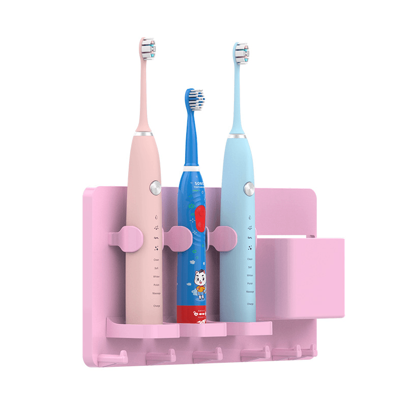 Jordan&Judy Adjustable Toothbrush Holder Toothpaste Storage Rack Shaver Tooth Bathroom for /Soocas/Oclean/ Toothbrush From