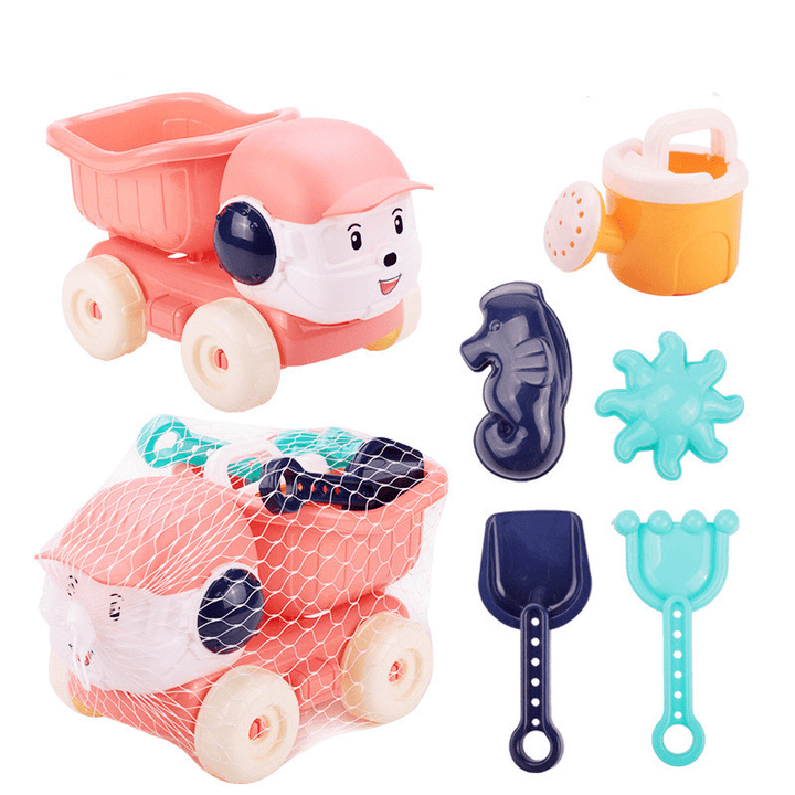 Summer Beach Water Play Toy Car Children Outdoor Sand Digging Toy