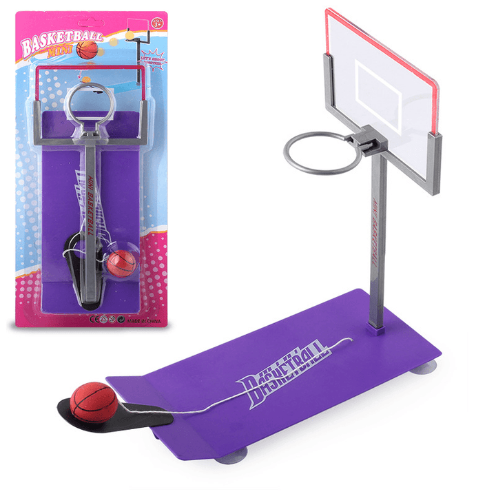 Decompression Table Basketball Game Shooting Rack Game Folding Basketball Stand Educational Finger Toy