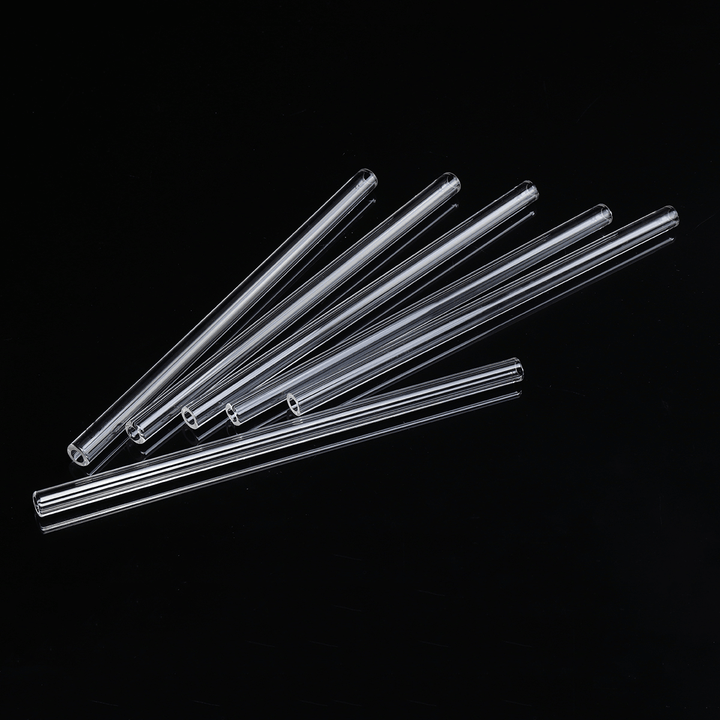 10Pcs 250Mm OD 10Mm 1.5Mm Thick Wall Borosilicate Glass Blowing Lab Tube