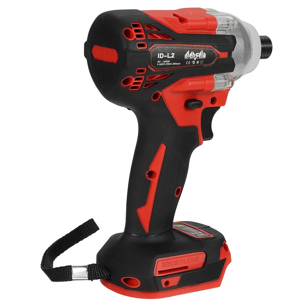 Mensela ID-L2 18V Brushless Impact Driver Cordless Electric 1/2 Inch Screwdriver for Makita 18V Battery