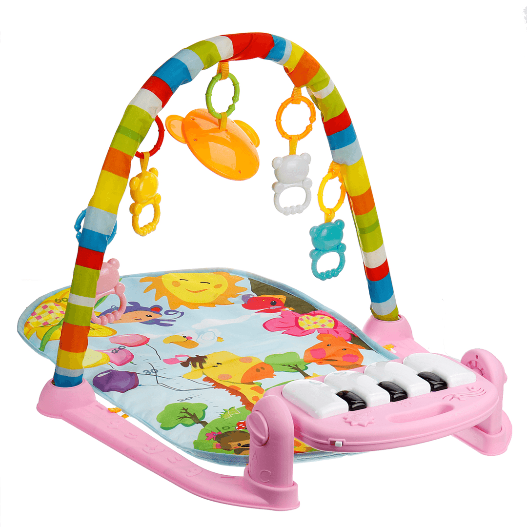 Baby Music Play Mat Kids Fitness Piano Lay Pad Children Amusement Park for 0-2 Years Old