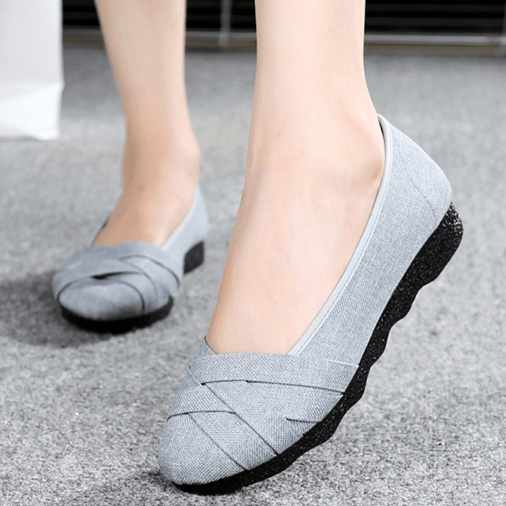 Large Size Soft Sole Flats Loafers for Women