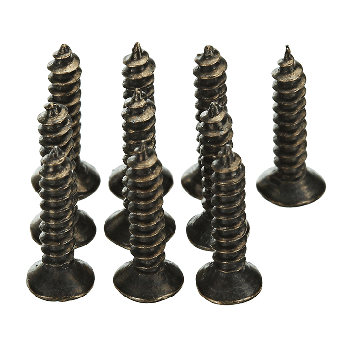 M2 6-10Mm Bronze Self-Tapping Phillips Screws Tone Flat Head round Rivet Wood Screws