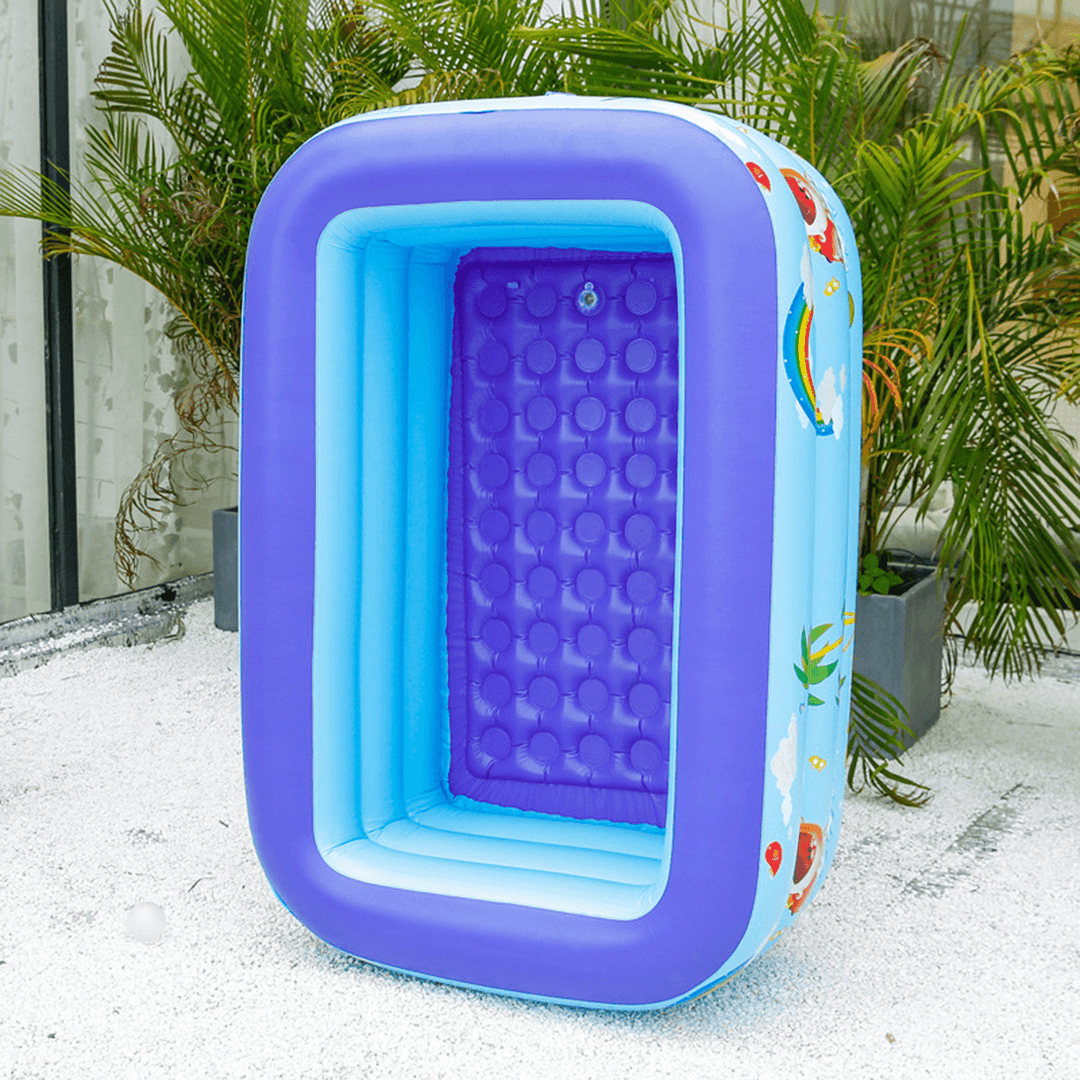 Children Inflatable Swimming Pool Bathing Tub Baby Toddler Paddling Kids for Children Swimming Supplies