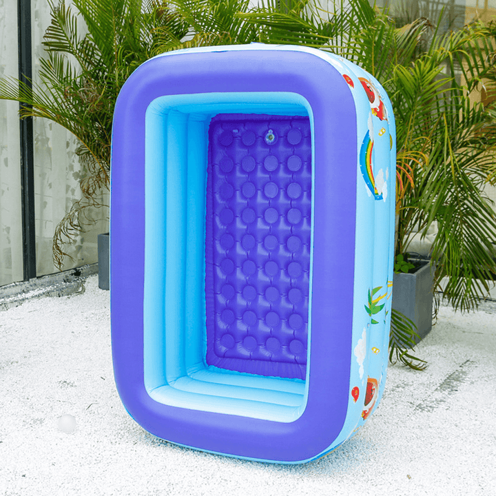 Children Inflatable Swimming Pool Bathing Tub Baby Toddler Paddling Kids for Children Swimming Supplies