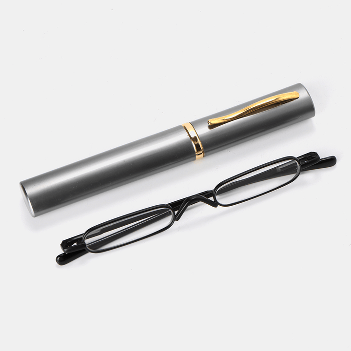 6 Color Mini Reading Glasses with Pen Holder