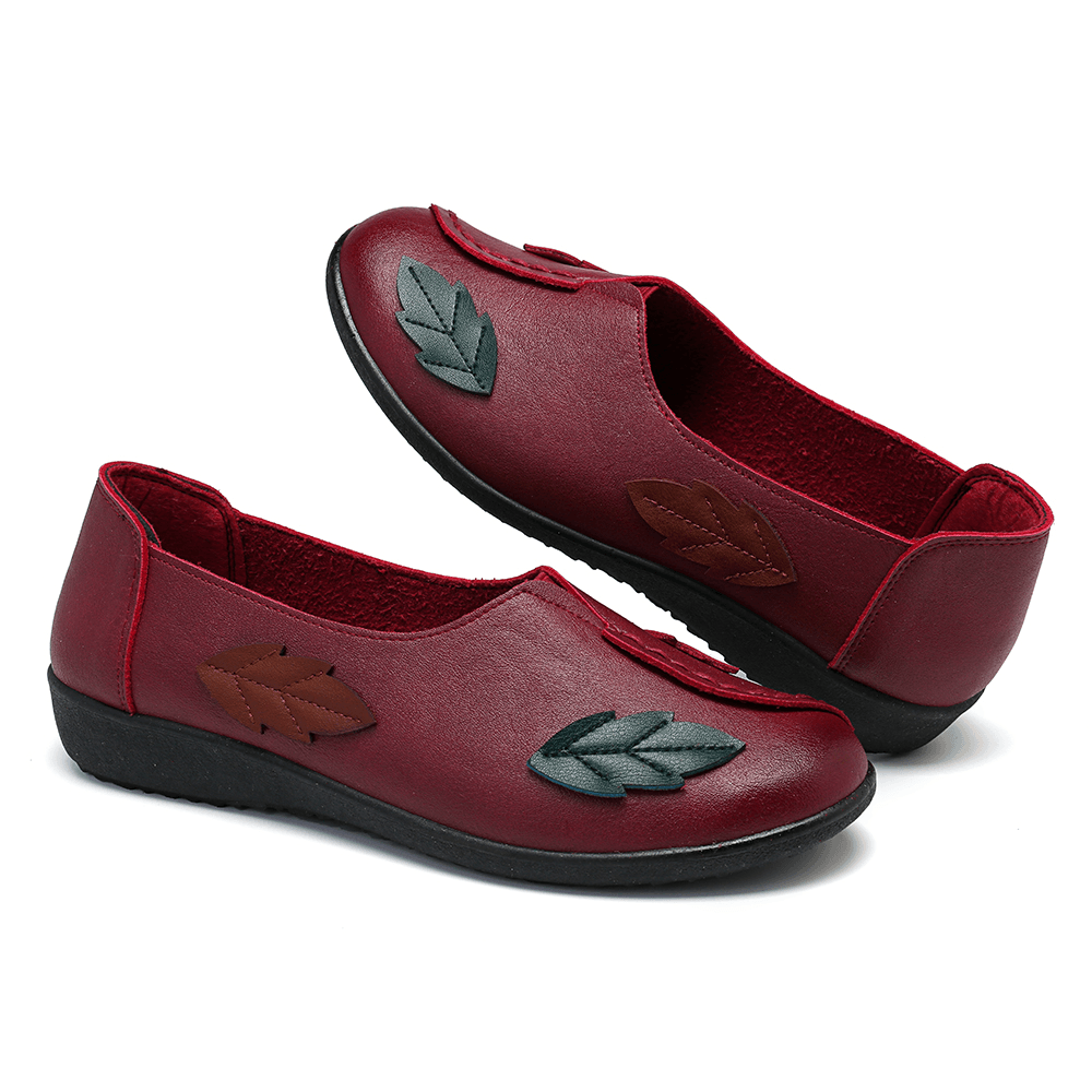 Soft Comfy Flower Flats Women Loafers