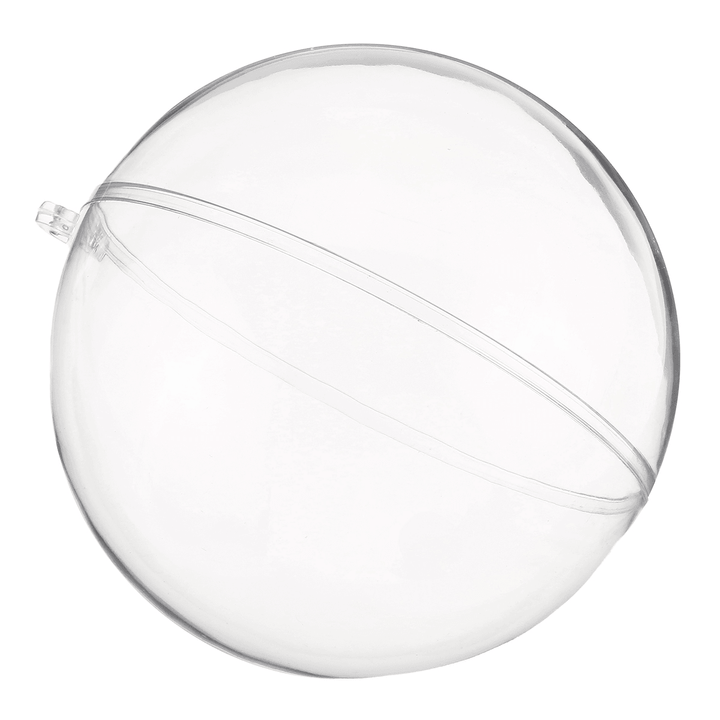 10Pcs 50/70/100/120Mm Christmas Magic Ball Clear Transparent Tree Balls Bauble Christmas Ornament Home Decorations Gift