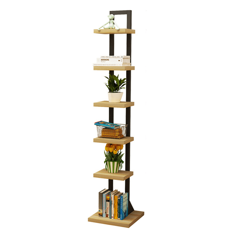 Multilayer Flower Shelf Indoor Flower Pot Rack Solid Wood Living Room Simple Floor Rack - MRSLM