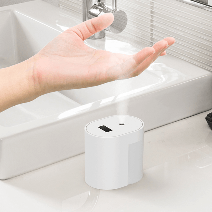 100Ml Touchless Automatic Alcohol Sprayer Dispenser Infrared Sensor Mist Spray Intelligent Induction USB Charging Liquid Hand Sterilizer