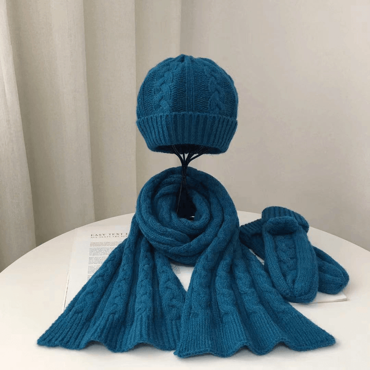 Men'S and Women'S Parent-Child Warm Woolen Hats