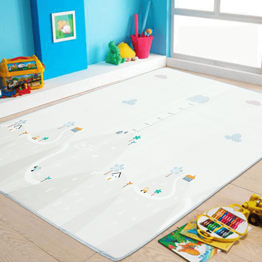 Baby Play Mat Toddler Playroom Activity Rug Nursery Dual Sided Carpet Blanket