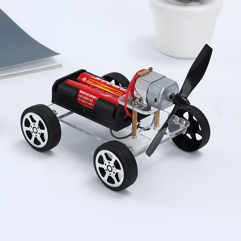 Wind Car Diy Electronic Kit Science Toys Children'S Educational Toys Experiment Creative Invention Toys