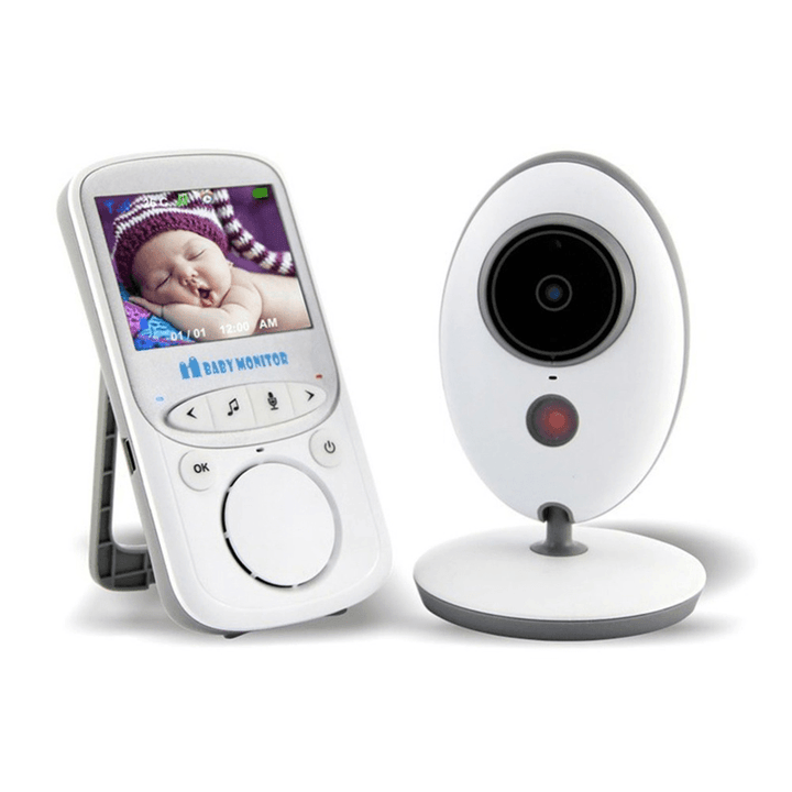 INQMEGA VB605 1080P Wireless Video Baby Monitor IP Camera 2 Way Audio Talk Night Vision Security Surveillance Babysitter Night Vision Temperature Monitoring IP Camera - EU Plug