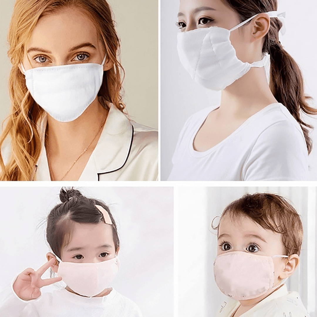 100X150Cm Double Layer Cotton Mask Gauze Pure White Cutting Gauze Breathable Soft DIY Eco-Friendly Mask