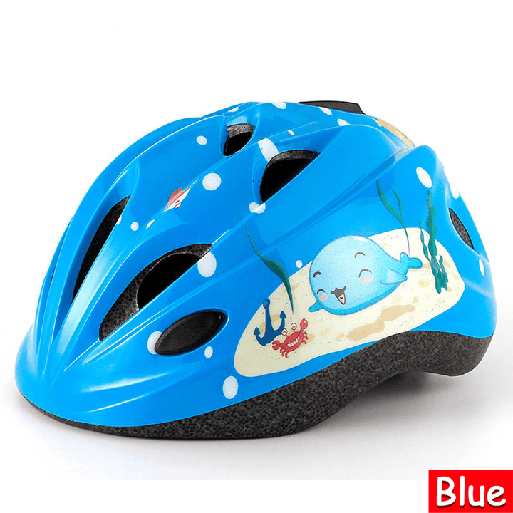 Child Bicycle Helmet Skateboard 10 Holes Breathable MTB Mountain Road Cycling Helmets - MRSLM