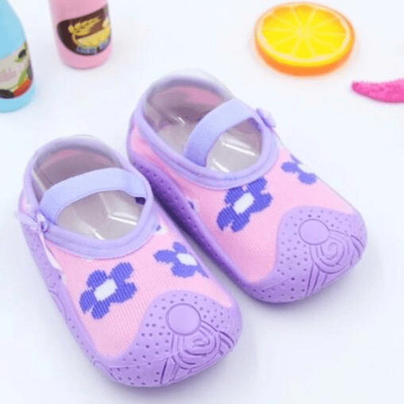 Spring and Summer Soft Bottom Children Cartoon Floor Socks Shoes Socks 0-1-3 Years Old Breathable Non-Slip Cotton Baby Socks Toddler Socks - MRSLM