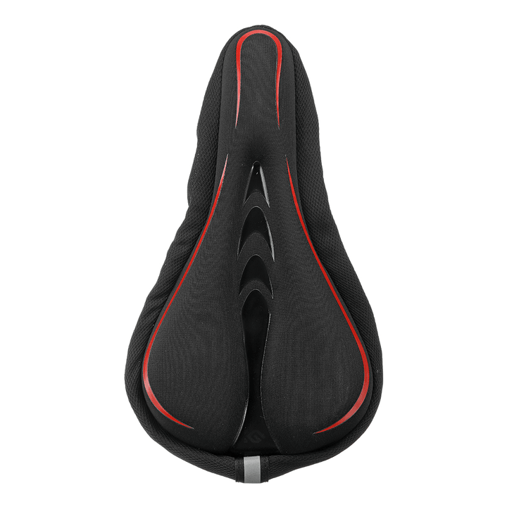 Coolchange Road MTB Mountain Bike Bicycle Saddle Silicone Seat Soft Padded Cushion Cover - MRSLM