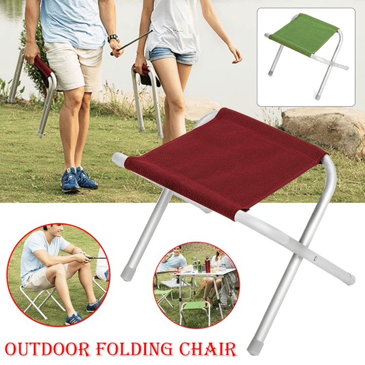 Hike Mount XYC-053A Portable Folding Chair Ultra Light Aluminum Alloy Oxford Cloth for Outfoor Activities