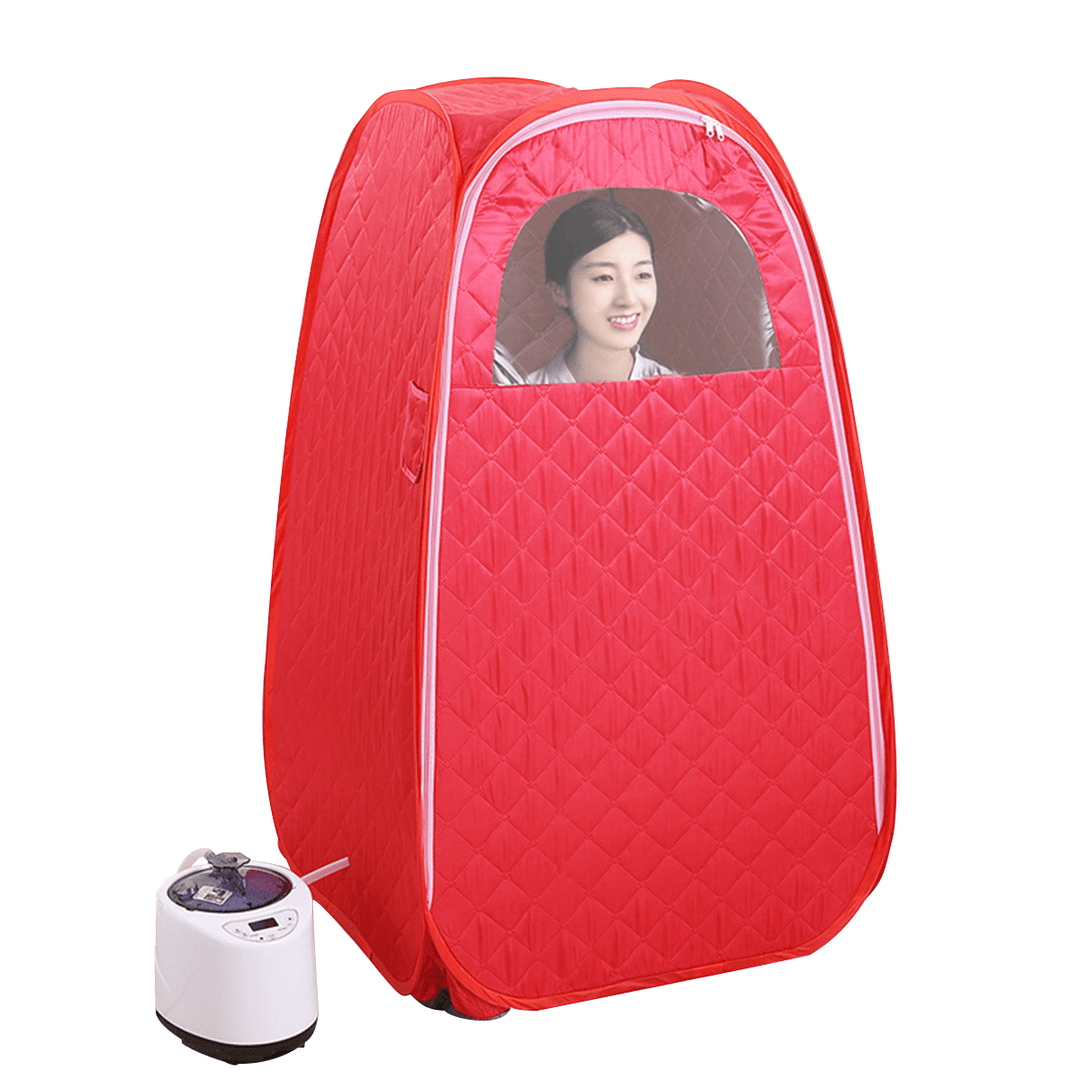 Sweat Box Slimming Sauna Household Single Steamer Adjustable Collapsible Room - MRSLM