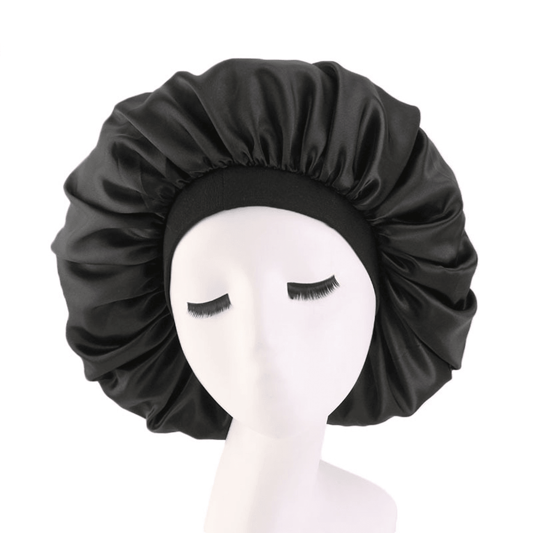 Adjustable Sleep Night Cap Head Cover Hat for Curly Springy Hair Styling Accessories for Lady Sleep Cap Headwrap