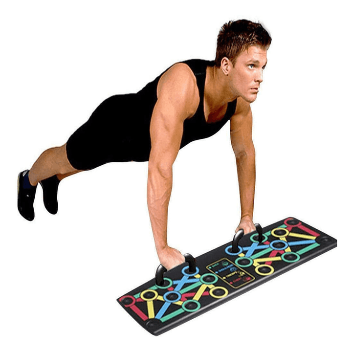 14 in 1 Foldable Push up Stand Board Home Gym Push-Up Chest Muscle Training Fitness Equipment