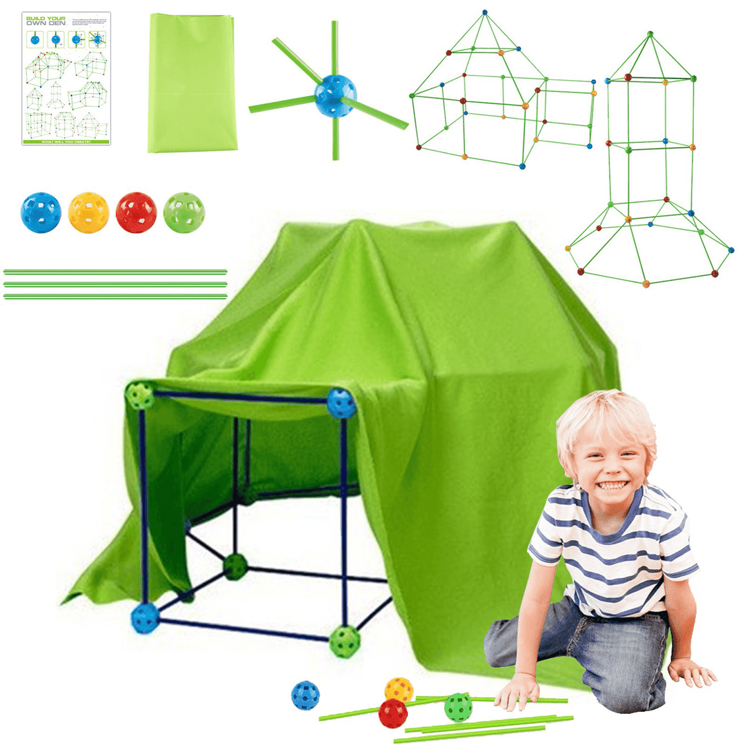 Ipree¬Æ Kids DIY Building Tent Creativity Intellectual Training Rockets Tunnels Tower Play Tent for Boys Girls Gift Outdoor Garden Home