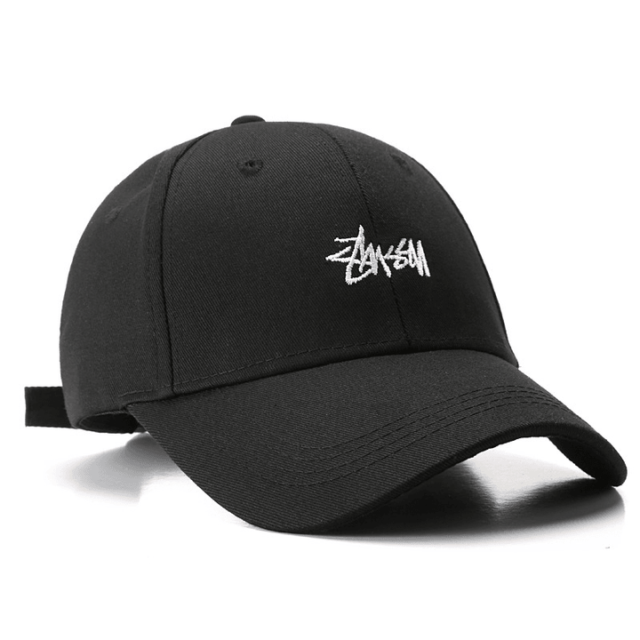 Fashion Letter Embroidery Peaked Hat anti Twill