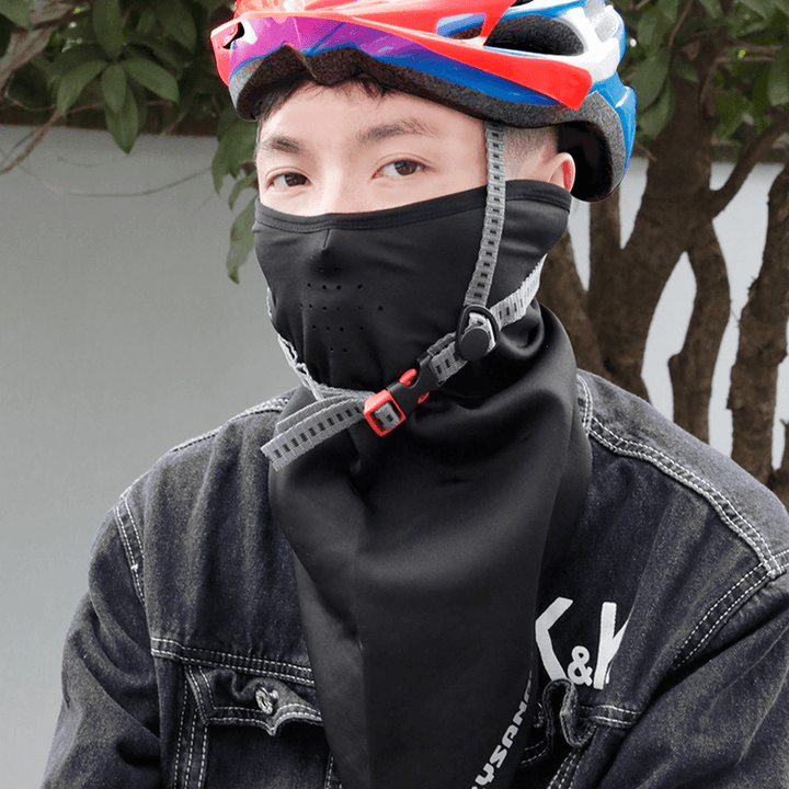 Unisex Winter Multi-Function Cycling Head Scarf Half Face Mask Neck Cover Scarf Hiking Cycling Bandana Outdoor Sports Headwear