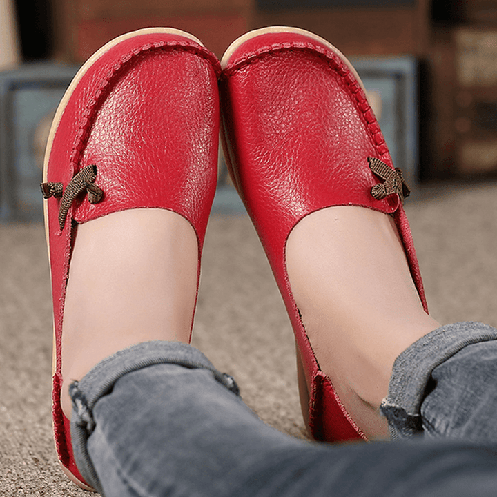 US Size 5-11 Shoes Women Flats Comfortable Casual Outdoor Breathable Slip on Flats Loafers Shoes