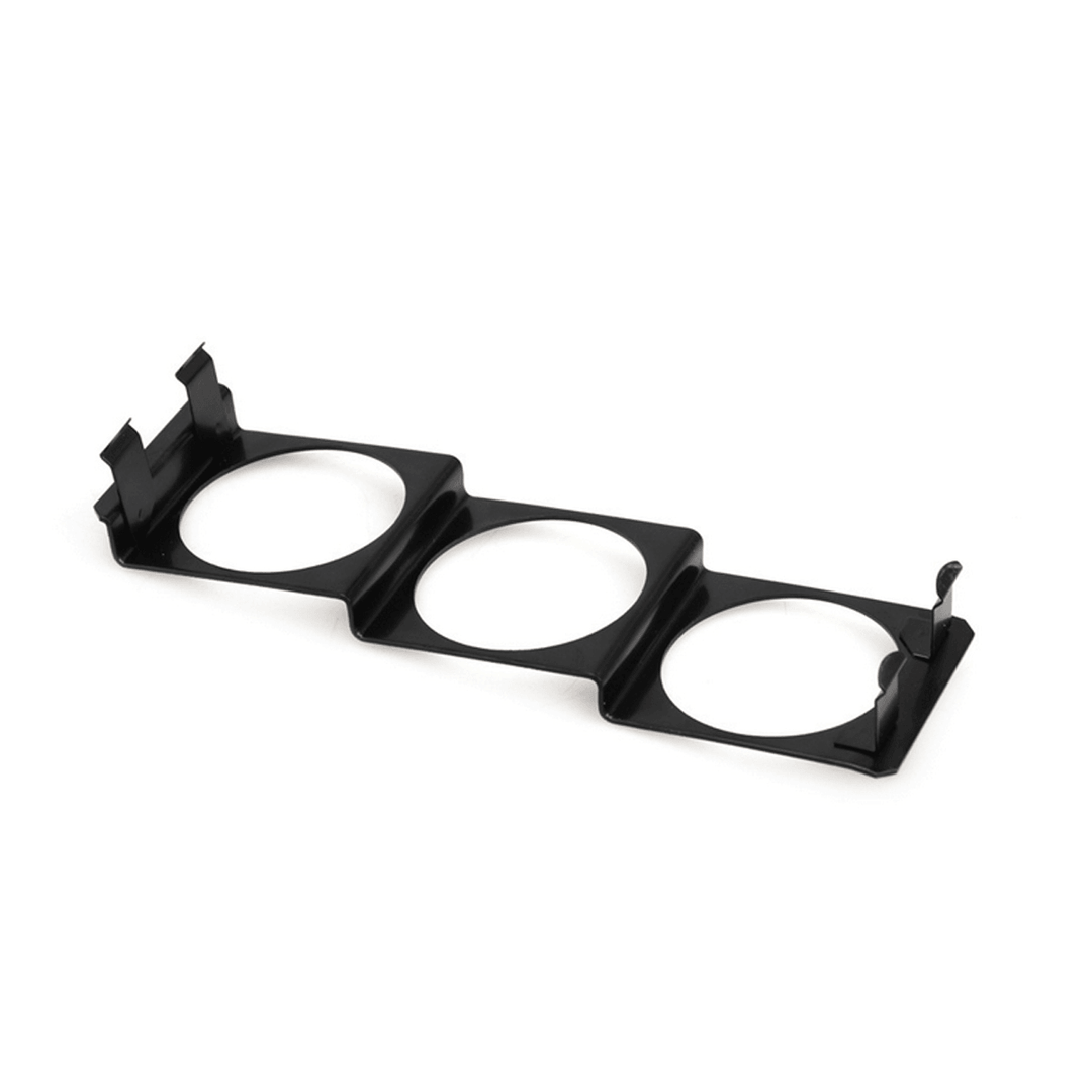 52Mm 12V Car Triple Gauge Meter Panel Mount Holder Bracket Hole Pod Dash Black