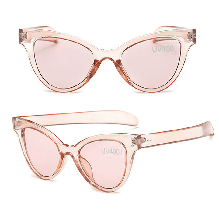 Fashion Cat Eye Sun Glassess for Women Summer Outdooors UV400 Sun Glassess