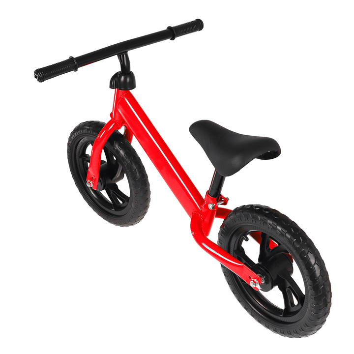 12Inch Kids Toddler No Pedal Balance Bike Adjustable Seat Walking Training Bicycle Kids Christmas Gift