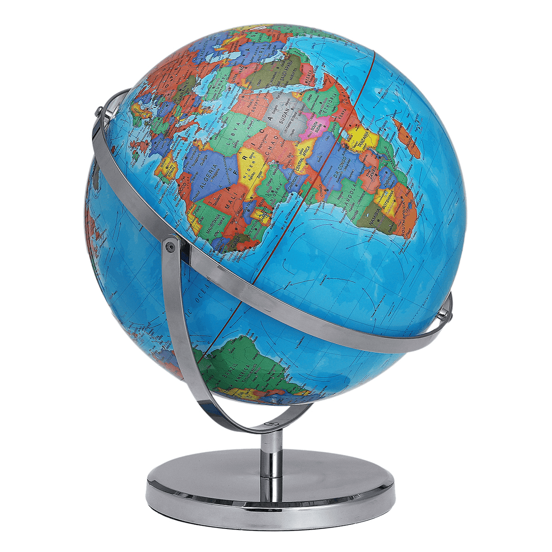 12Inch World Globe Students Teachers Geography Learning Desktop Earth