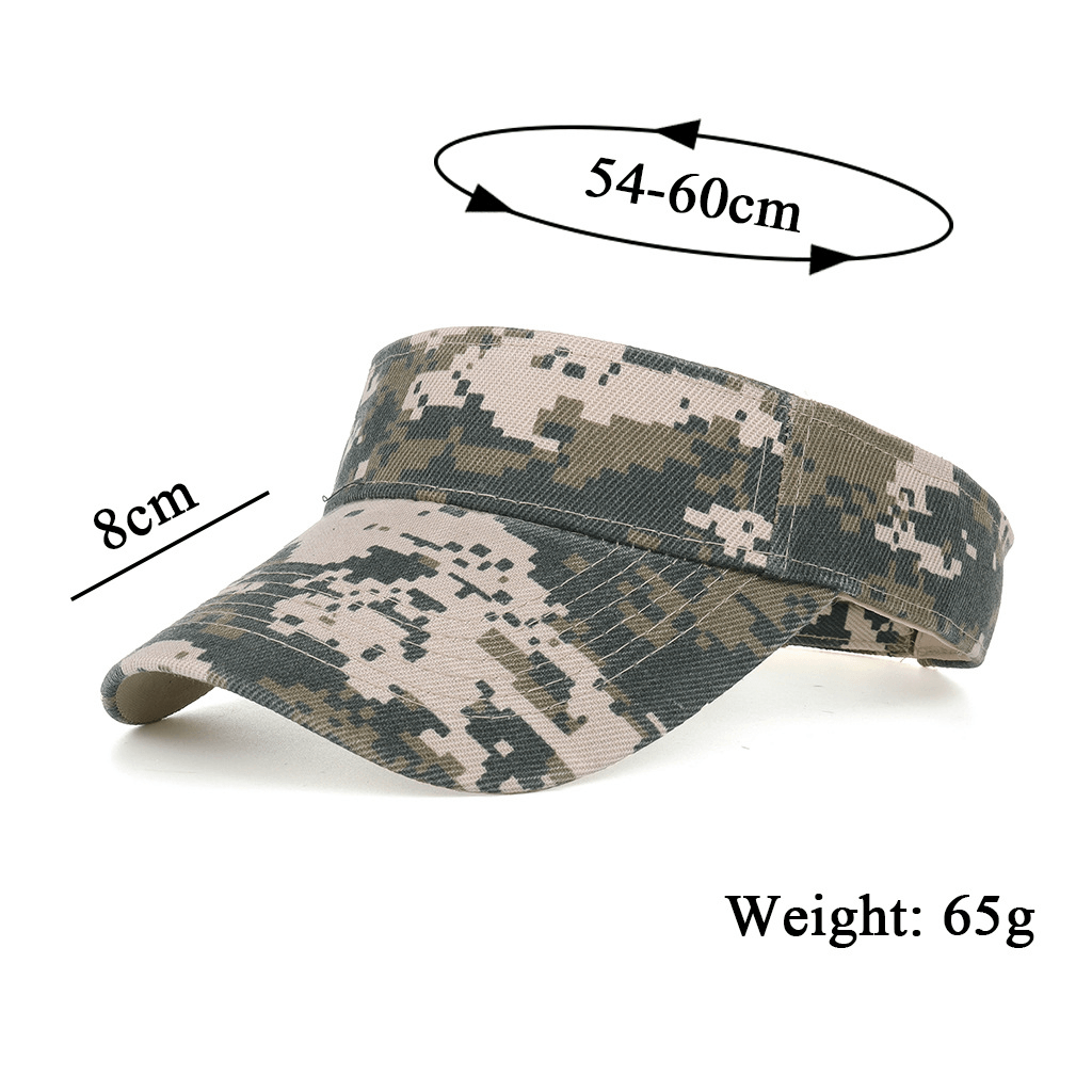 Camouflage Camouflage Pattern Baseball Men'S Women'S Hip Hop Headwear Outdoor Sports Sunscreen