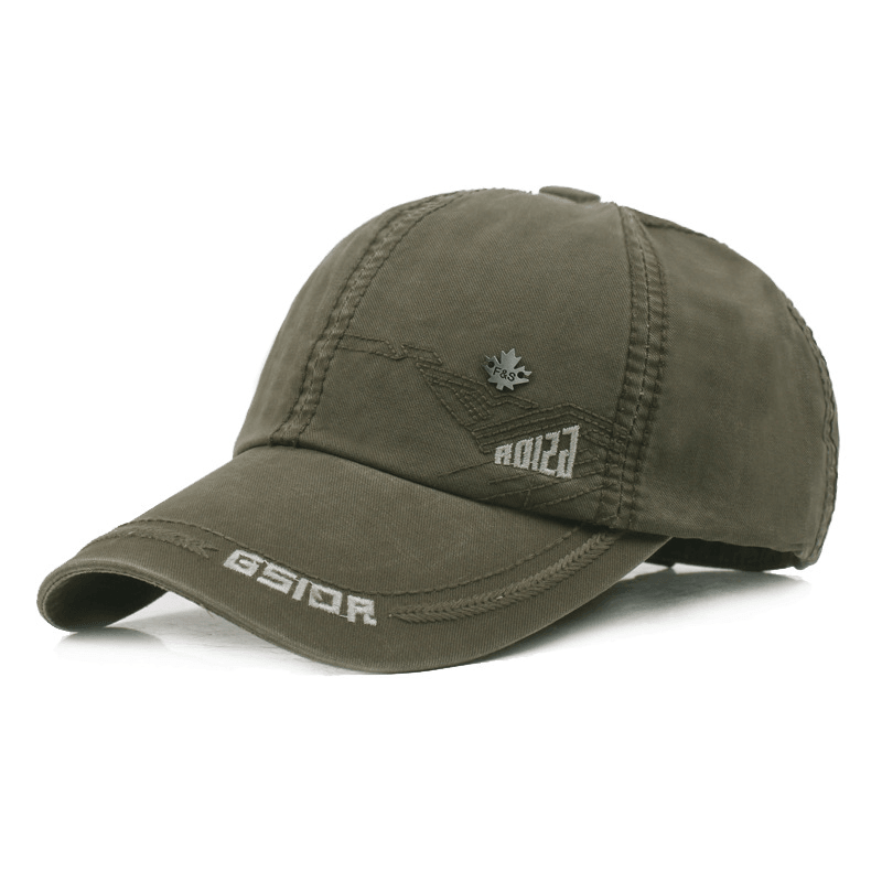 Peaked Cap Men'S Cotton Baseball Cap