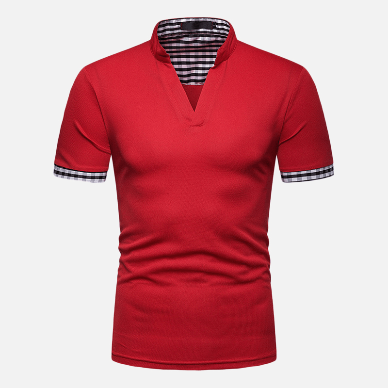 Mens V-Neck Golf Shirts