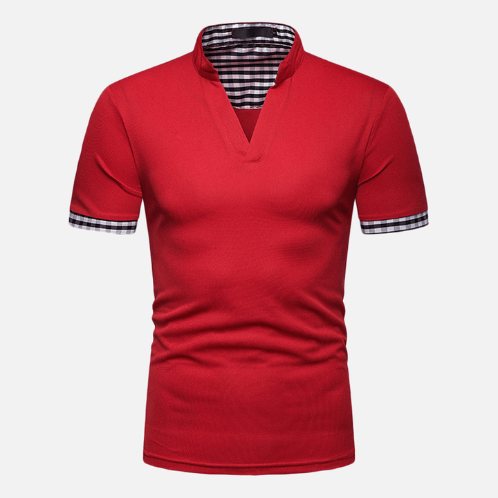 Mens V-Neck Golf Shirts