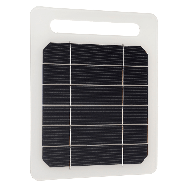 3W Monocrystalline Solar Panel Cell Module Kit Waterproof with USB Ports Mobile Phone Charging