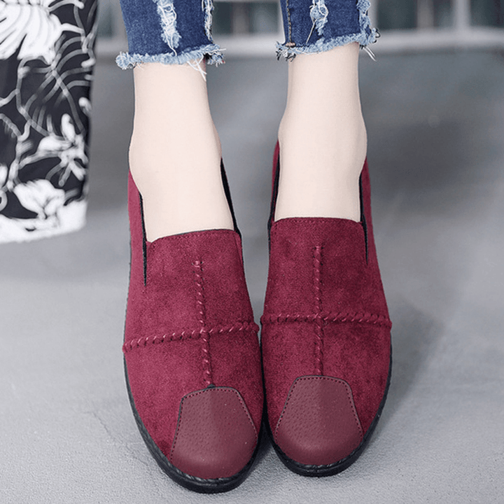 Women Casual Suede Soft Sole Loafers